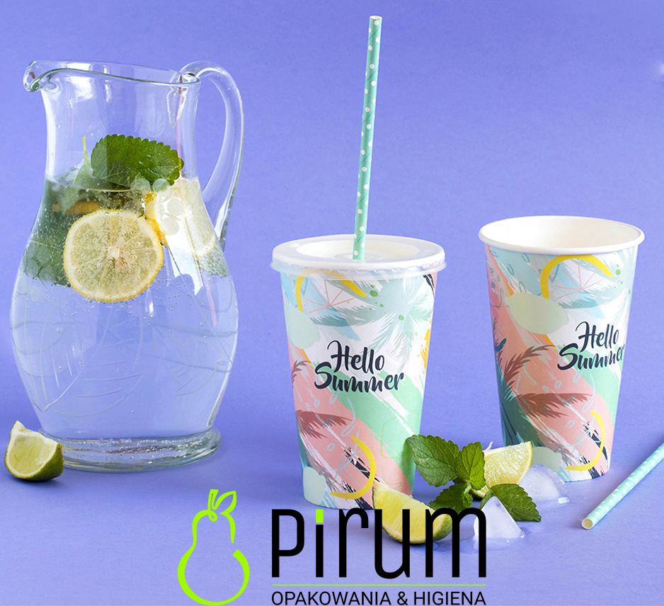 KUBEK PAP. 400ML HELLO SUMMER